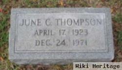 June Lillie Campbell Thompson