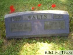 Willis E Walts