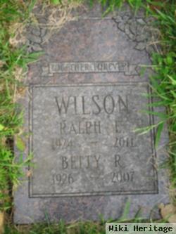 Betty R. Wilson