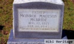 Monroe Madison Mcbride