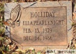 Ella Pearl Knight Holliday