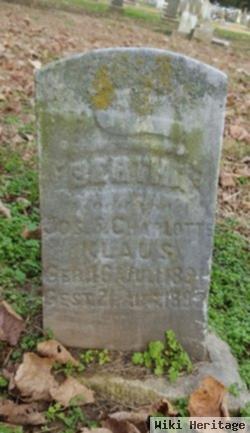 Bertha Klaus