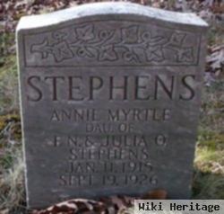 Annie Myrtle Stephens