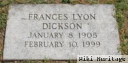 Frances Lyon Dickson