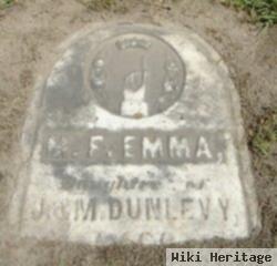 M F "emma" Dunlevy