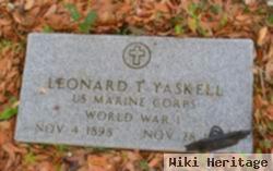 Leonard Thadeus Yaskell