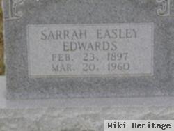 Sarrah Elizabeth Cox Edwards