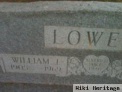 William J Lowery