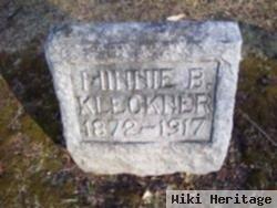 Minnie B. Kleckner