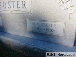 Ada Ann Walker Foster