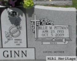 Billie Myrl Pittman Ginn