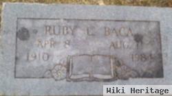 Ruby L Davenport Baca