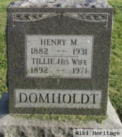 Henry M Domholdt