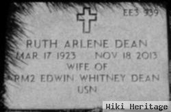 Ruth Arlene Bloomer Dean