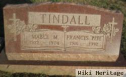 Francis S "pete" Tindall