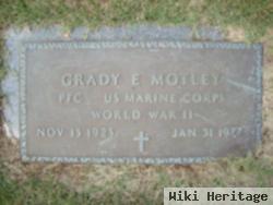 Grady E Motley