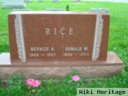 Donald Walker Rice