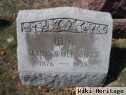 Mary Wolf Bott