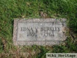 Edna V Burkley