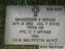 Ernestine F Myree