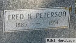 Fred H Peterson