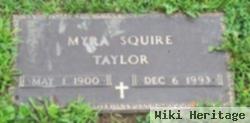 Myra Squire Taylor