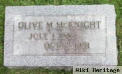 Olive Myrtle Thompson Mcknight