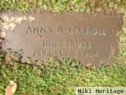 Anna B. Carroll