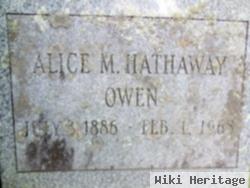 Alice May Hathaway Owen