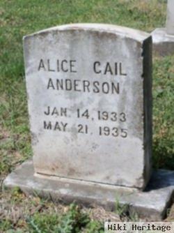 Alice Cail Anderson