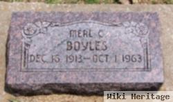 Merl C Boyles