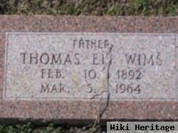 Thomas Eli Wims