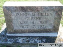 Jennie M Gillen Greene