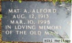 Mat Arthur Alford