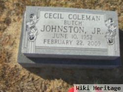 Cecil Coleman "butch" Johnston, Jr