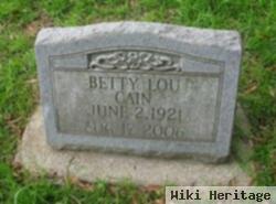 Betty Lou Cain