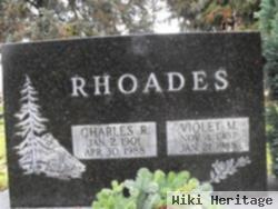 Charles Ray Rhoades