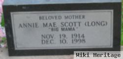 Annie Mae Long "big Mama" Scott