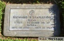 Sgt Richard B. Stapleton