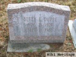 Betty Lou Hopkins Dupee