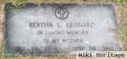 Bertha L Leonard