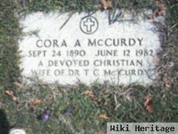 Cora A. "rue" Thomas Mccurdy