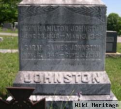 John Hamilton Johnston