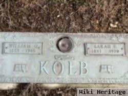 Sarah E Kolb