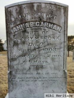 Barbara Ann Garman Fronk