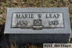 Marie W Happel Leap