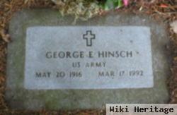 George E Hinsch