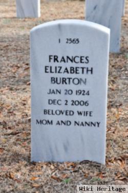 Frances Elizabeth Burton