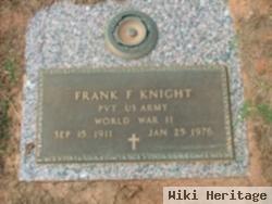 Frank F Knight