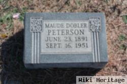 Maude Dobler Peterson